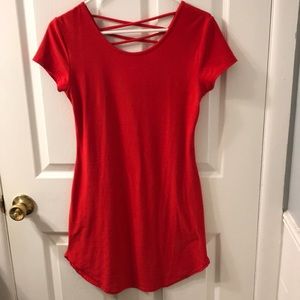 Bodycon Super Soft Stretchy Red Dress